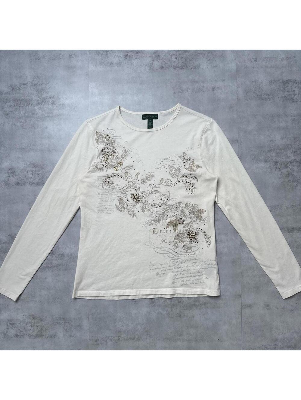 Y2K Polo Ralph Lauren Jeans Women’s Long sleeve 00s shirt